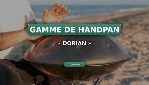 La gamma Dorian al handpan